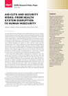 somalia: aid cuts and security risks: from health system disruption to human insecurity