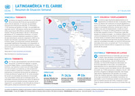 venezuela: latinoamérica y el caribe resumen de situación semanal al 17 de julio 2026