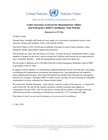 world: statement on el niño by tom fletcher, under secretary general for humanitarian affairs and emergency relief coordinator, 13 july 2026