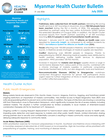 Myanmar Health Cluster Bulletin July 2026 myanmar health cluster bulletin july 2026