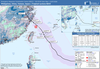 philippines, china, taiwan, japan | tropical cyclone bavi dg echo daily map | 13/07/2026
