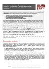 Attacks on Health Care in Myanmar: 10 - 23 June 2026 attacks on health care in myanmar: 10 23 june 2026