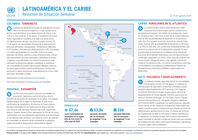 colombia: latinoamérica y el caribe resumen de situación semanal al 14 de agosto 2026