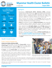 Myanmar Health Cluster Bulletin August 2026 myanmar health cluster bulletin august 2026