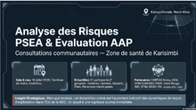dr congo: analyse interagences des risques communautaires eas et aap dans la zone de santé de karisimbi juillet 2026