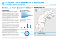 cameroon : north west and south west regions overview of the humanitarian access, january to june 2026