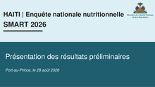 haiti: haïti | smart 2026 – présentation des résultats préliminaires
