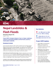 nepal landslides & flash floods: situation report #1 (august 27, 2026)
