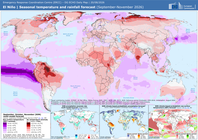 world: el niño | seasonal temperature and rainfall forecast (september november 2026) dg echo daily map | 20/08/2026