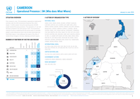 cameroon operational presence | 3w (who does what where) january to june 2026