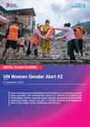 nepal flash floods: un women gender alert #2