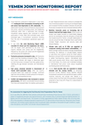 yemen joint monitoring report: bimonthly update on food and nutrition security crisis risks july 2026 report #16