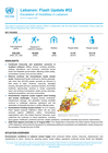 lebanon: flash update #52 escalation of hostilities in lebanon (as of 31 august 2026)